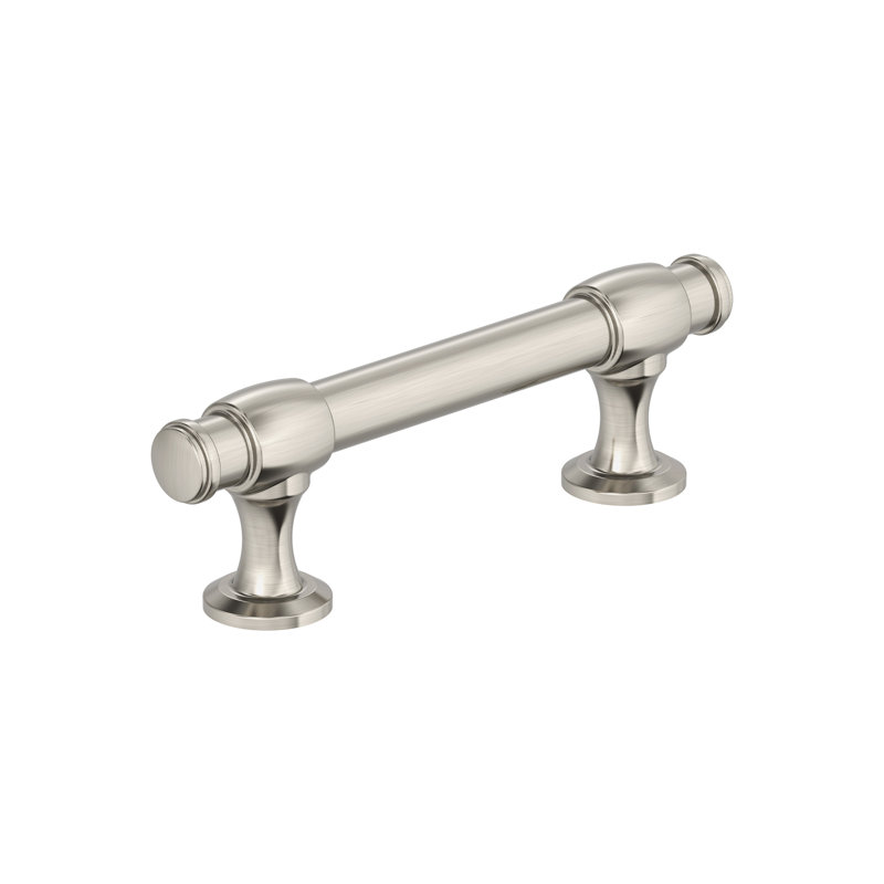 Poignée de meuble Winsome, Nickel satiné, 3"