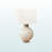 Alessia Standard Resin Table Lamp Beige and Ivory Shade, 26.2'' H X 16.85'' W X 16.85'' D-126101004-126101006