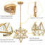 Drissia 1 - Light Gold Star Pendant