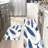 Navy Blue Fish Pattern, Kitchen Mats Set Of 2-1667538442