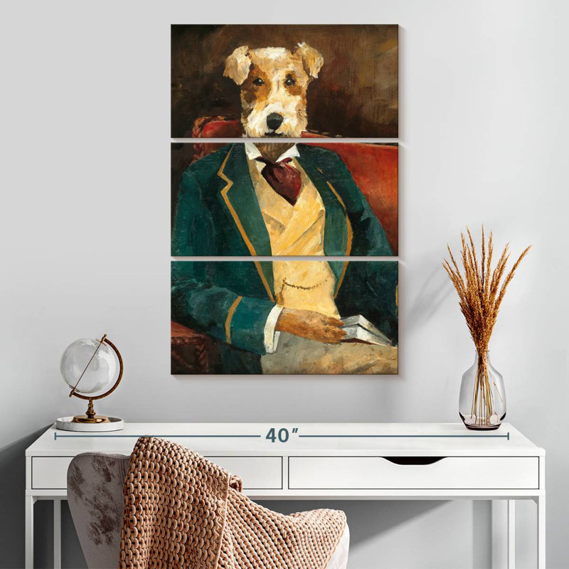 Brampt Edgar Allen Paw, 32" H x 20" W