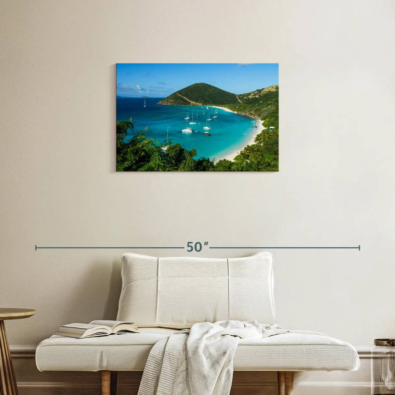 Gillard donnant sur White Bay, H 20 po x l 30 po