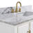Ewen 48" Single Bathroom Vanity with Carrara Marble Top-25066082-25066083-25066081