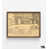 Brown Single Picture Framed without Mat