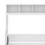 Lit escamotable double avec tiroirs et garde-robe-114350009