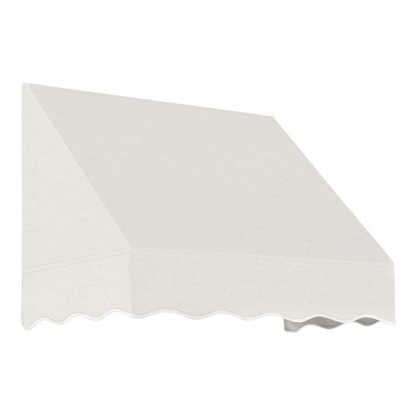 Auvent fixe en tissu acrylique San Francisco Awntech, H 31 po x l 52,5 po x P 24 po, Tweed avoine