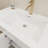 83.4" Wall-Mounted Double Bathroom Vanity Set-70381376