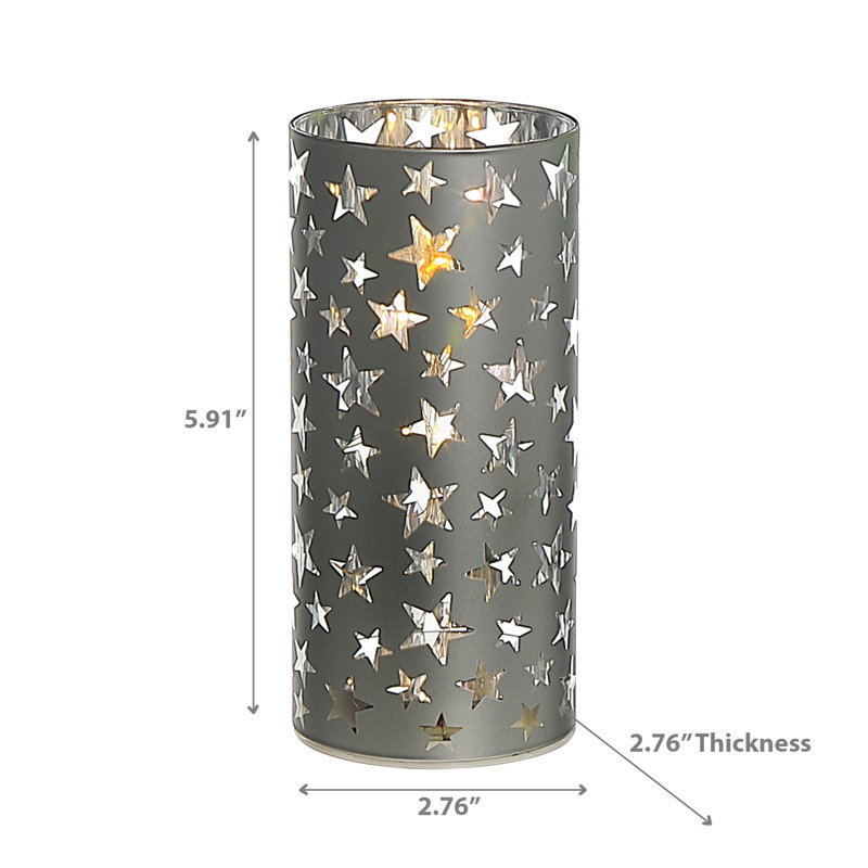 Ihcasadecor Christmas Decorative Accent, 6" H x 3" W x 3" D