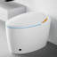 Bidet inclus: toilette intelligente, ouverture / fermeture automatique, capteur à pied, chasse d'eau siphonique, affichage à DEL, siège intégré pour ouvrir / fermer la salle de bain, capteur, séchoir à air chaud 1,28, mise à niveau-124251632