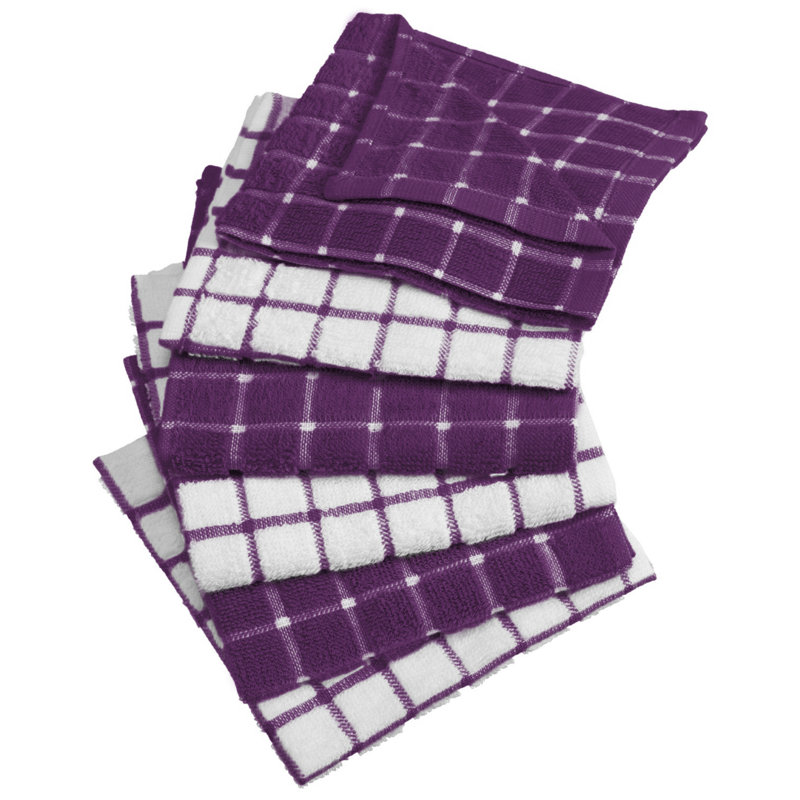 Linge à vaisselle Cerca Combo, Aubergine