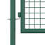 Clôture vidaXL acier 100 x 125 cm vert-2139521637-2139521646