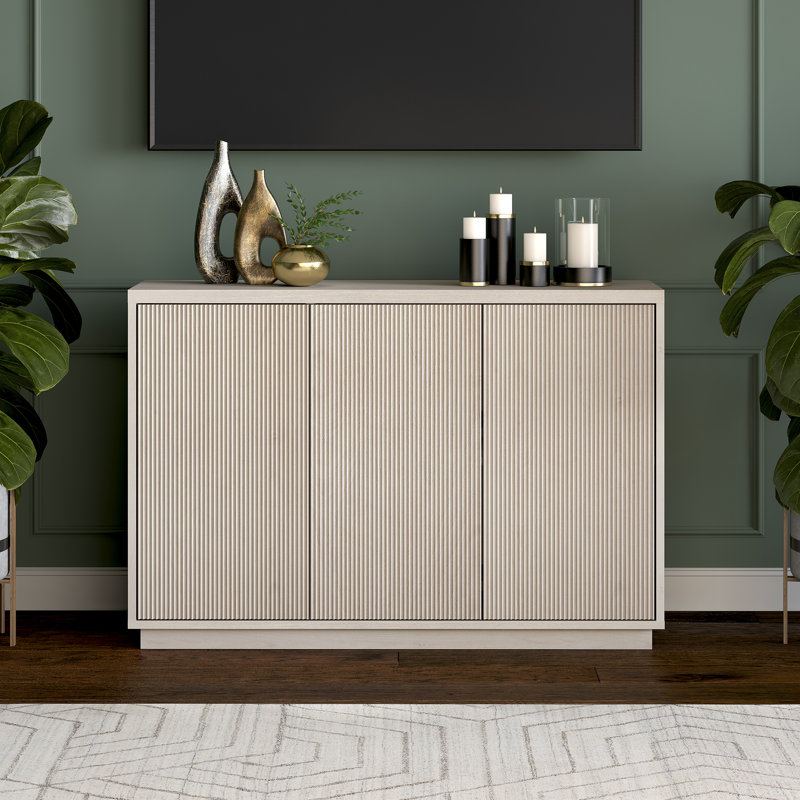 Brottman 120.5cm Sideboard, Alder White