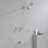 2 Handle Wall Bath Faucet with Diverter-98741311