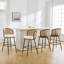 Tabouret rembourré Cane-107262891-107262893-124553566