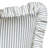 Birch Lane Ticking Stripe Ruffled Accent Pillow-110360668-110360664