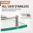 2 Pack Floating Glass Corner Shelf For Bathroom Tempered Glass With Rail Wall Mounted-1013734180
