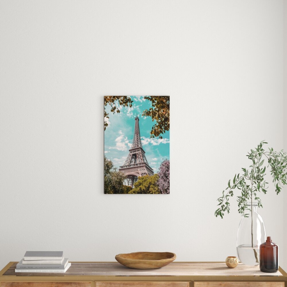 Leinwandbild „Eifelturm Paris“, Fotodruck