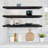 Sorbus Floating Shelves for Wall - Set of 3 Extra Long Floating Shelves for Bedroom, Kitchen, Living Room, Bathroom Shelves, Farmhouse Home Decor - Wall Mounted Floating Shelves - Extra Large, Mahogany-115993774-124322117