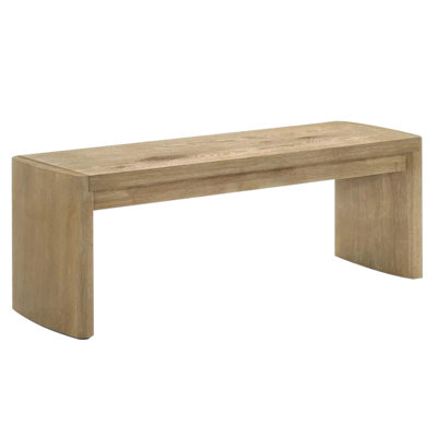 Kepler Driftwood 50.5" Long Dining Bench 