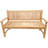 Catlett Solid Teak Wood Garden & Patio Bench-1581178003