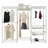 Ranchester 88.58'' Closet System
