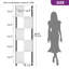 Besnike 175.3cm H x 34.5cm W Corner Shelf Unit, Minimalist Bookshelf Small Bookcase-651134466