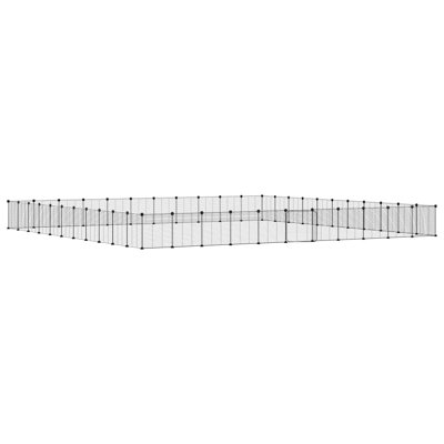York 35cm H Panel Steel Yard Kennel