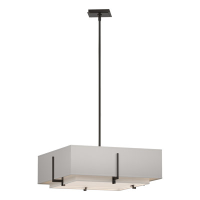 Exos 4 - Light Unique Square Pendant
