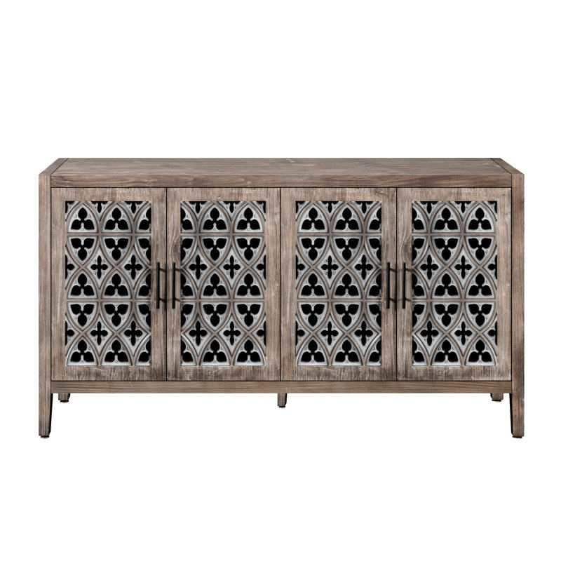 Armoire antique Hollow, Brun antique