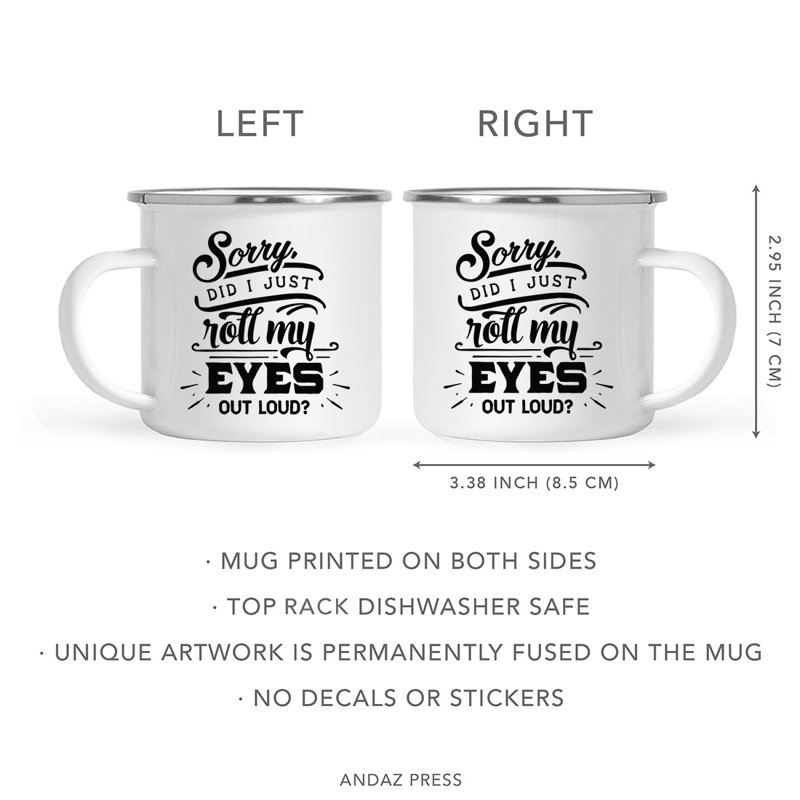 Tasse de camping «Funny Mom», 18 pieds