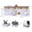 63" Large Cat Litter Box Enclosure Furniture, 2-in-1 Convertible TV Stand with Power Outlet, Sliding Bottom for Easy Cleaning, Cat House Cabinet for 2 Cat, Walnut-569163532