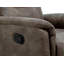 Fauteuil inclinable brun pivotant-821405454