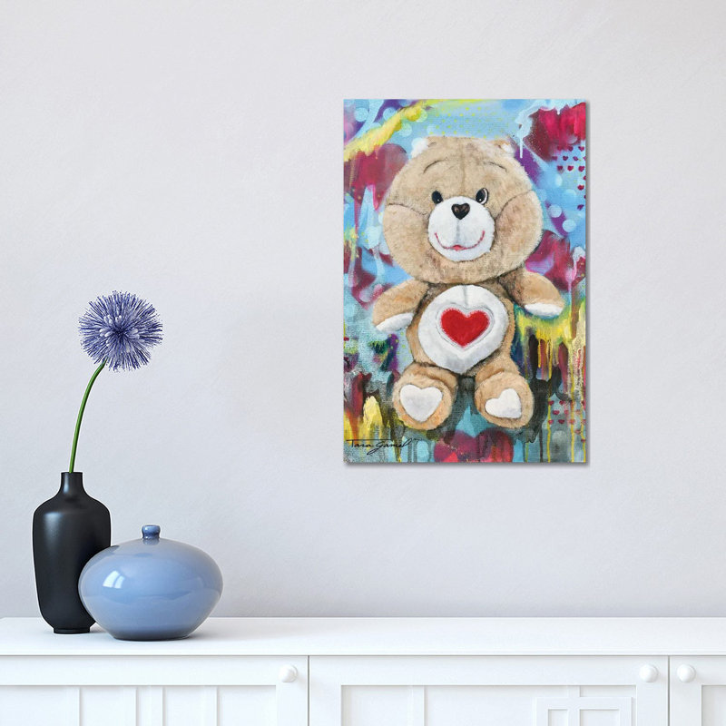 Bearing My Heart - Wrapped Canvas Painting, 45.72cm H x 30.48cm W x 1.905cm D