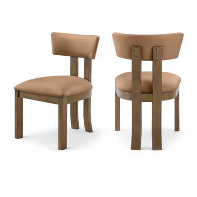 Phalan Vegan Leather Upholstered Dining Side Chair