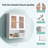  26 in. W x 30 in. H Bathroom Storage Wall Cabinet Fully Assembled with Sensor Light-1909904047