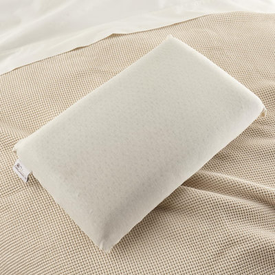 Whisper Organics 100% Natural Latex Sleeping Pillow, Charcoal Infused - 6 Inches Thick - Medium Firm Latex Foam Pillow - GOTS Certified Organic Cotton Cover, Rubber Pillow (Queen Size)
