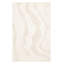 Rug Hand Tufted Wool Abstract Area Rug in Off White-1305526034