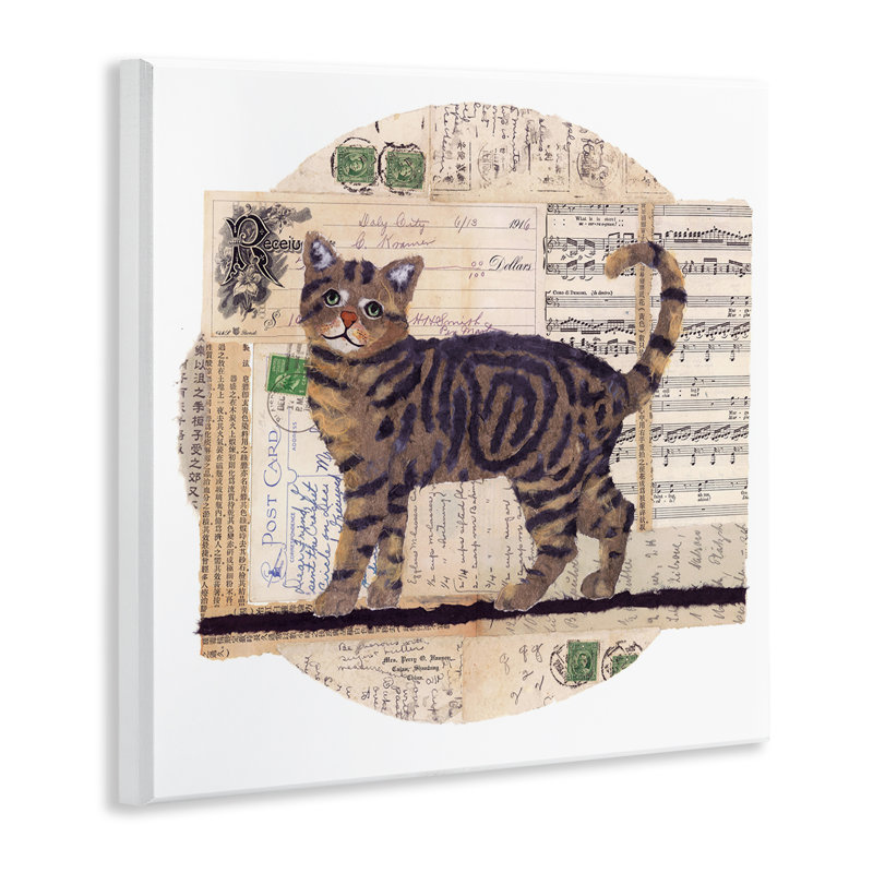 «Tabby Cat Collage» par Nancy Overton