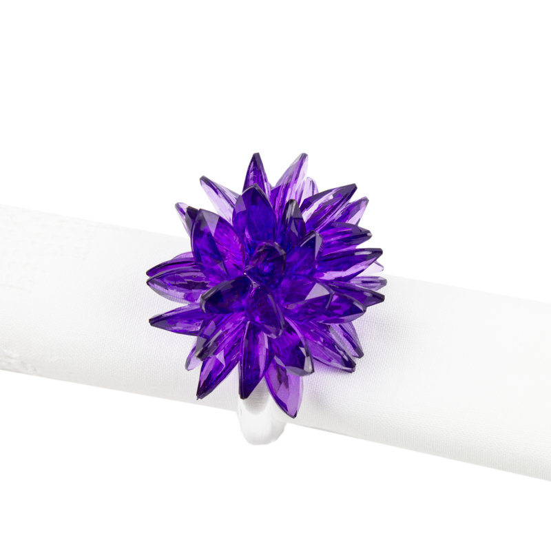 Rond de serviette, Mauve