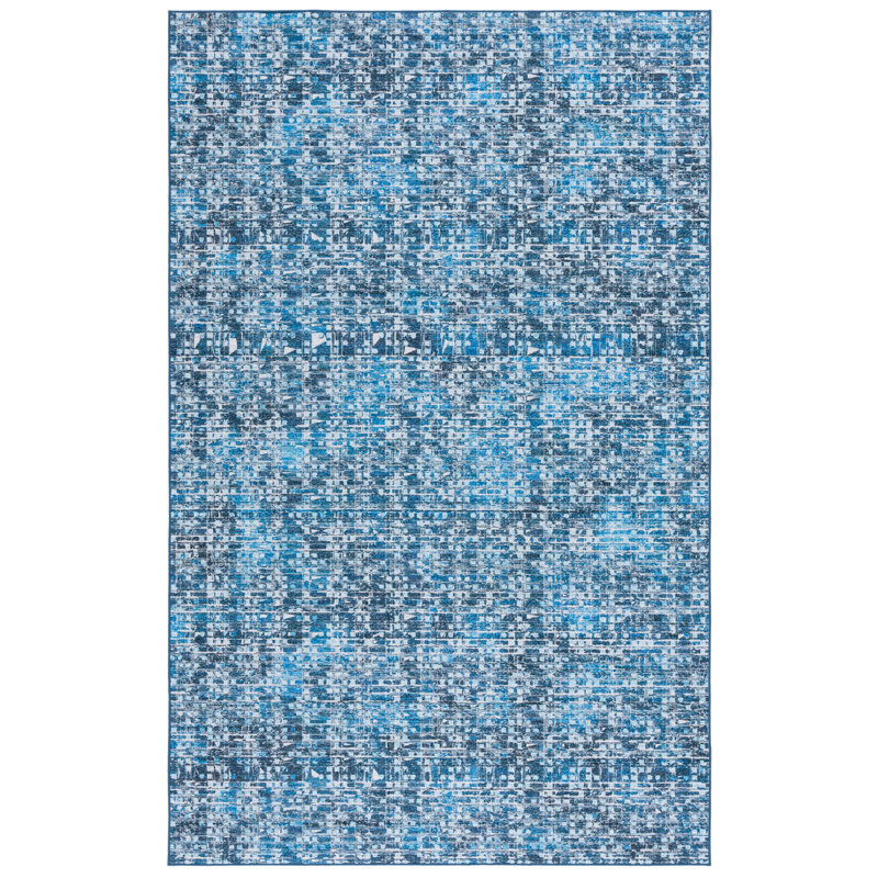 Tucson Performance Machine Washable Geometric Rug, Rectangle 4' x 6'