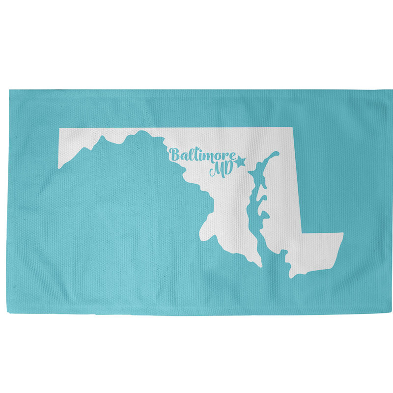 Tapis bleu maryland baltimore, Rectangle 3 pi x 5 pi