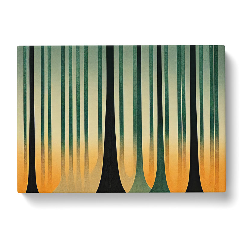 Deco Forest Vol.1 - Wrapped Canvas, 40cm H x 60cm W x 3cm D