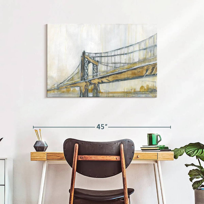 Brooklyn Rain, 24" H x 36" W