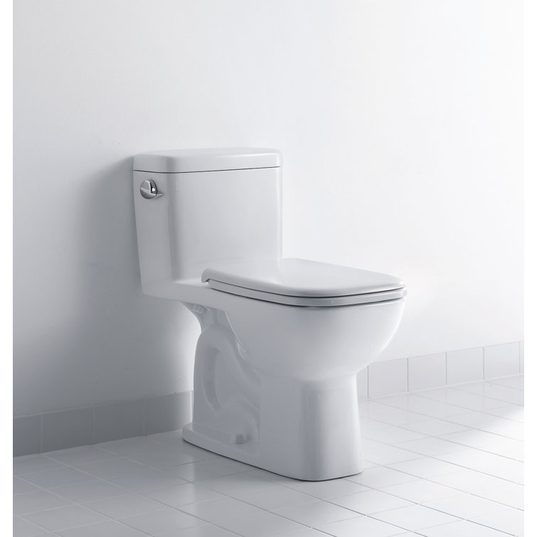 Toilette allongée une pièce 1,28 gpf (siège non inclus) D-Code