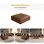 Canapé modulaire 6 pièces rembourré-206191752