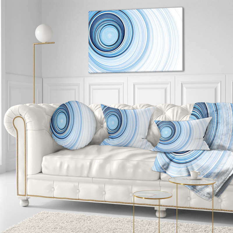 Coussin Blue, Rectangulaire, 12 po x 20 po