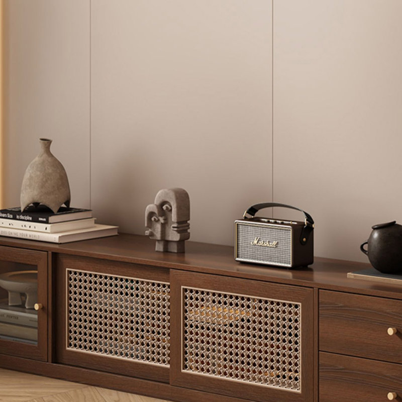 Vintage style storage TV stand, 94.49"