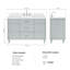 Meuble-lavabo simple avec comptoir en quartz ARIEL Monroe-99405041-125022555-131238690