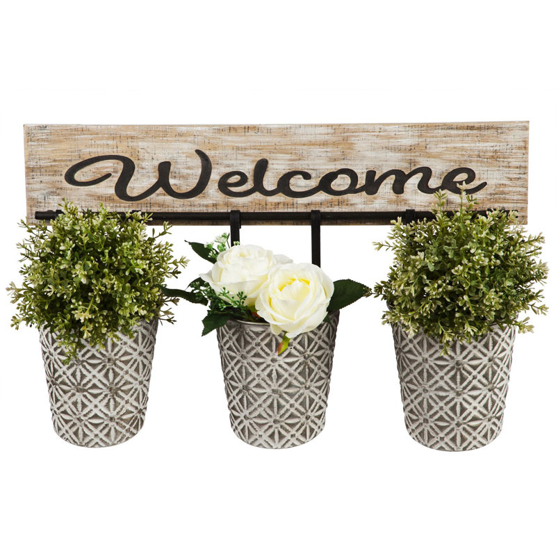 Décoration murale "Welcome"