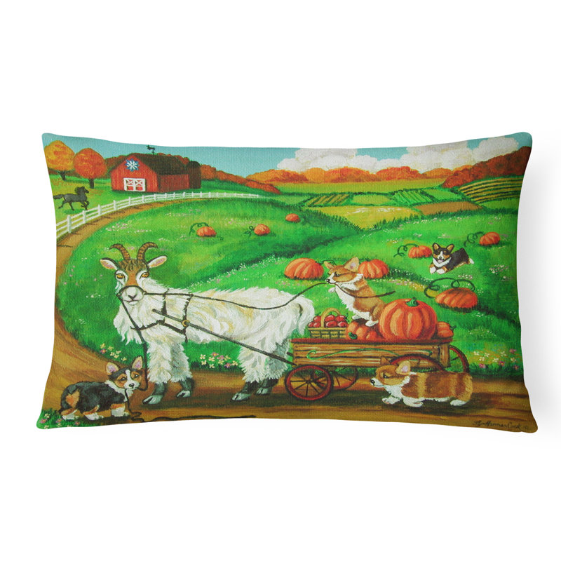  Coussin décoratif intérieur / extérieur Corgi